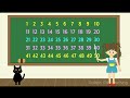 Count Numbers from 1 through 50 in English | Count 1 - 50 Video | Golden Kids Learning