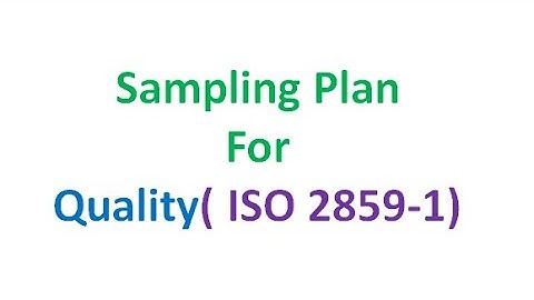 Sampling plan|sample plan marathi|sample plan Quality