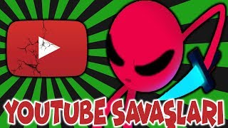 Komik Youtuber Kavgaları | Stick Fight 😂