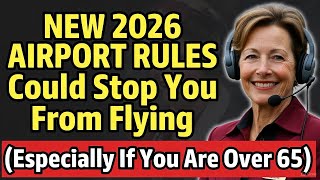 Over 65? These NEW 2026 Airport Rules Could Stop You From Flying