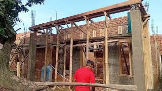 What is the ideal height of a porch post?