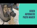 Geker electric automatic pasta maker machine review manual  geker pasta maker machine