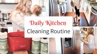 Kitchen Cleaning Routine | Clean With Me | 2018 Holiday Scents