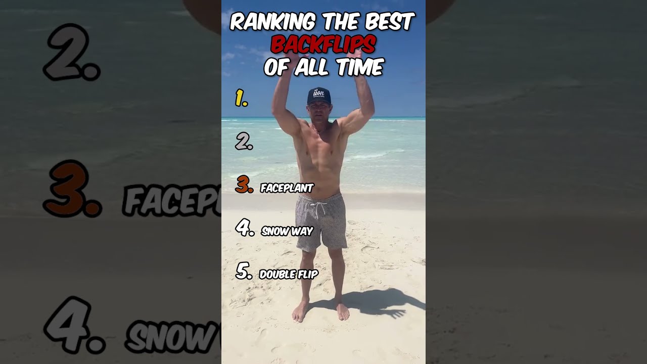 Ranking The Best Backflips Of All Time