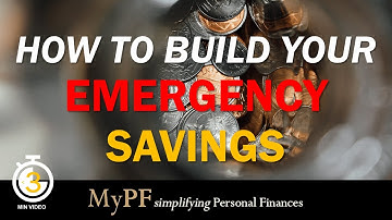 How to Build Your Emergency Savings