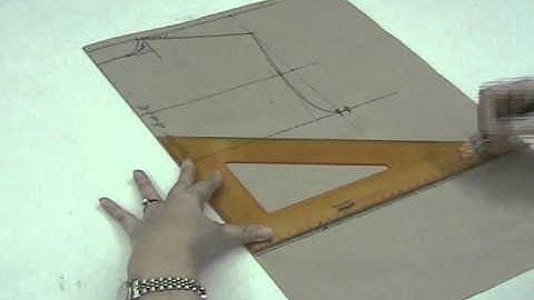 Lesson 2-6  EXTRA SMALL Back Block Pattern Bodice Part 2 - BASIC DRESS WITH WAISTLINE