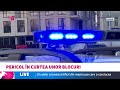 Pericol printre blocuri în Chișinău: Momentul în care un șofer lansa focuri de artificii din mașină