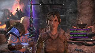 The Elder Scrolls Online. City of Ash 2 solo - Hunk ice and fire Warden