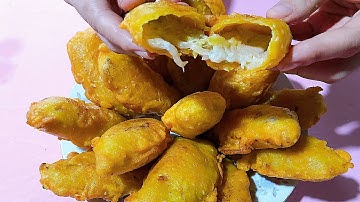 BÁNH CHUỐI CHIÊN Phồng Giòn-Rỗng Ruột Thành Công 100% | Món Ngon Á Châu Travel