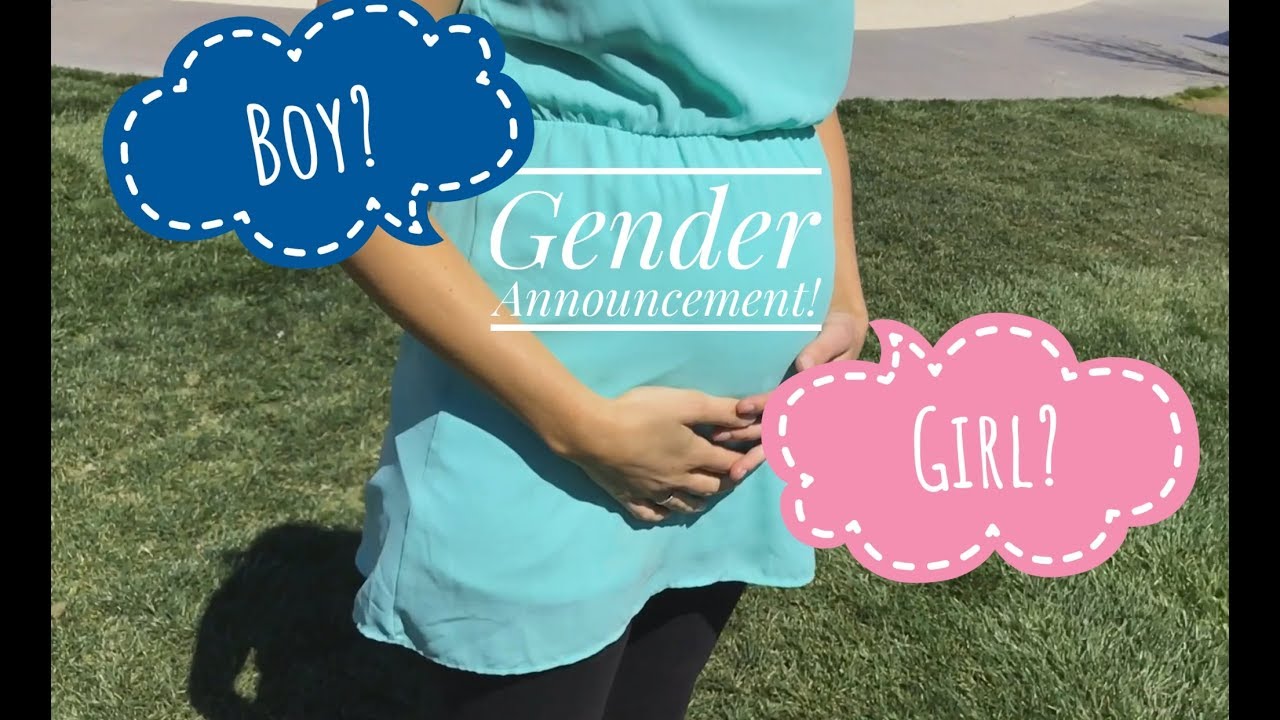 Cute Gender Announcement/Reveal with Bubbles! Boy or girl? YouTube