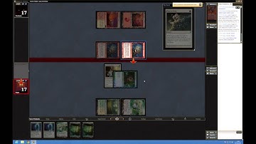 Modern 2-Player MTGO Queue 3 Oct 2014 Game 1 - GW Hexproof vs Burn