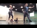 Ariel Cisneros in his Adult contemporary latin dance class.