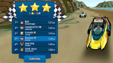 Rexnxx 4th Position - Beach Buggy Racing 2 - BB Racing 2 Shortcuts Maps - Android Gameplay Part 27