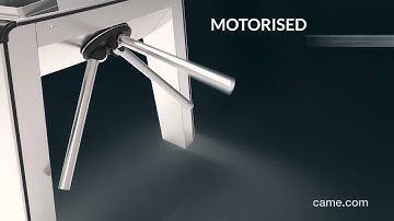 XVia: Motor-powered Tripod Turnstile