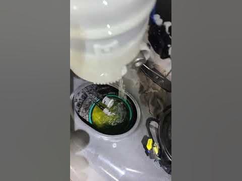 fuel pump access on a jeep renegade - YouTube