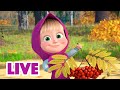🔴 LIVE! Masha e Orso 👱‍♀️🐻 Prenderó del cibo 🍕🍰 Cartoni animati per bambini