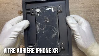 Changement de la vitre arrière iPhone XR Noir - iPhone XR