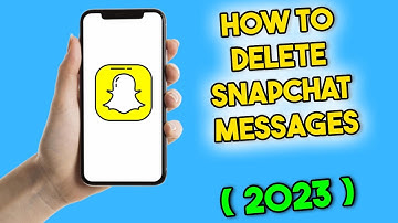 How to Delete Snapchat Messages (2023)