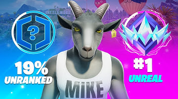 Unranked to UNREAL Chapter 7 SPEEDRUN! (Fortnite Ranked)
