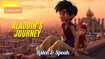 Aladdin’s Journey | learn English through story | Best way to improve English speaking skills