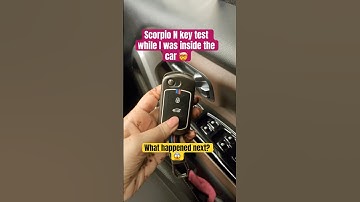 🔑 What Happens If You Test Scorpio N Key Inside the Car? || #car #automobile #shorts #trend #love