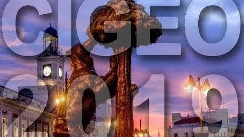 CIGEO 2019. Geospatial data processing for Biometeorology