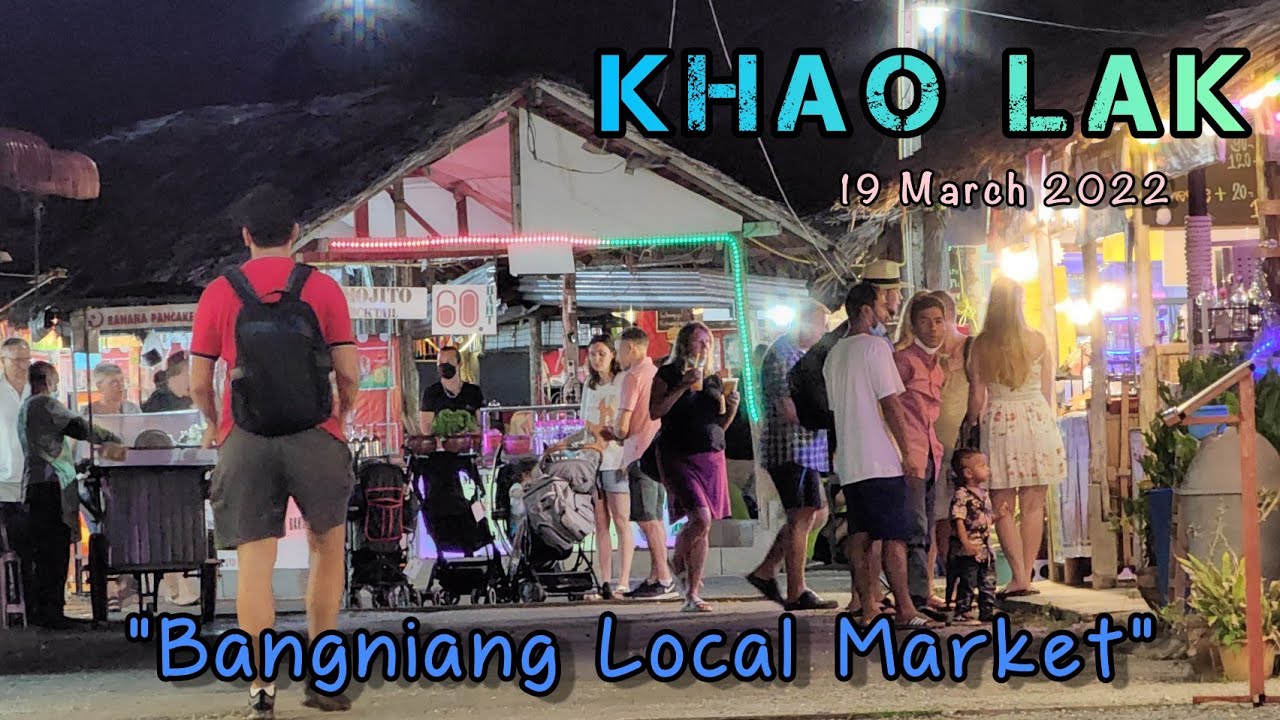 Bangnieng Local Market today !! raining almost all the day  Khao Lak Thailand 🇹🇭 | ข้อมูลทั้งหมดเกี่ยวกับsmile restaurant khao lakเพิ่งได้รับการอัปเดต