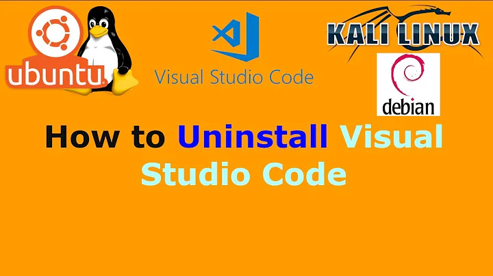 How to Uninstall Visual Studio Code in Ubuntu 19.04 18.04, Debian, Linux Mint