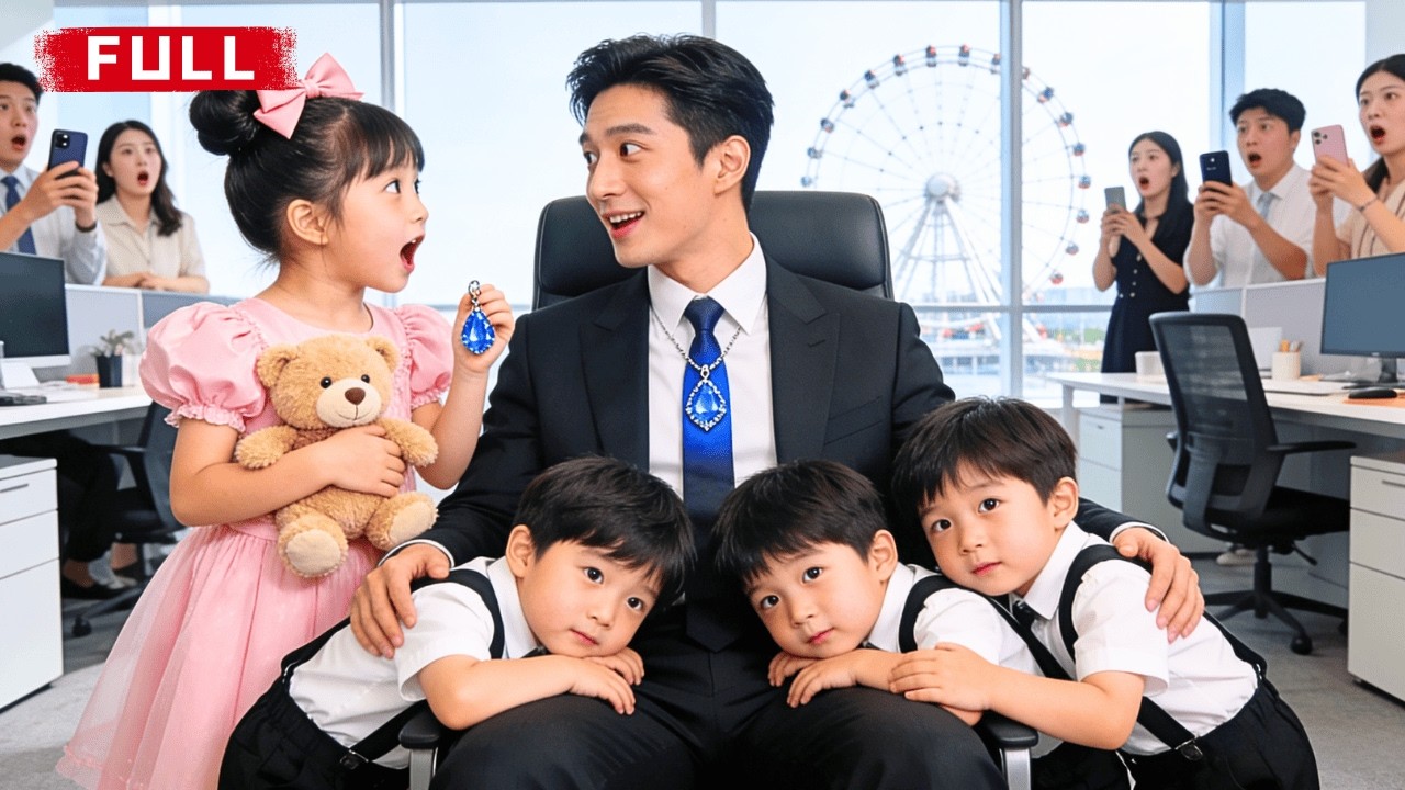 CEO muốn hẹn hò với mẹ đơn thân này, cho đến khi... bốn đứa trẻ giống hệt nhau chặn anh ta ở cửa!