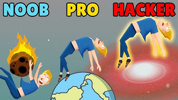 NOOB vs PRO vs HACKER - Lady Toss Gameplay All Levels GFDJ3GFW