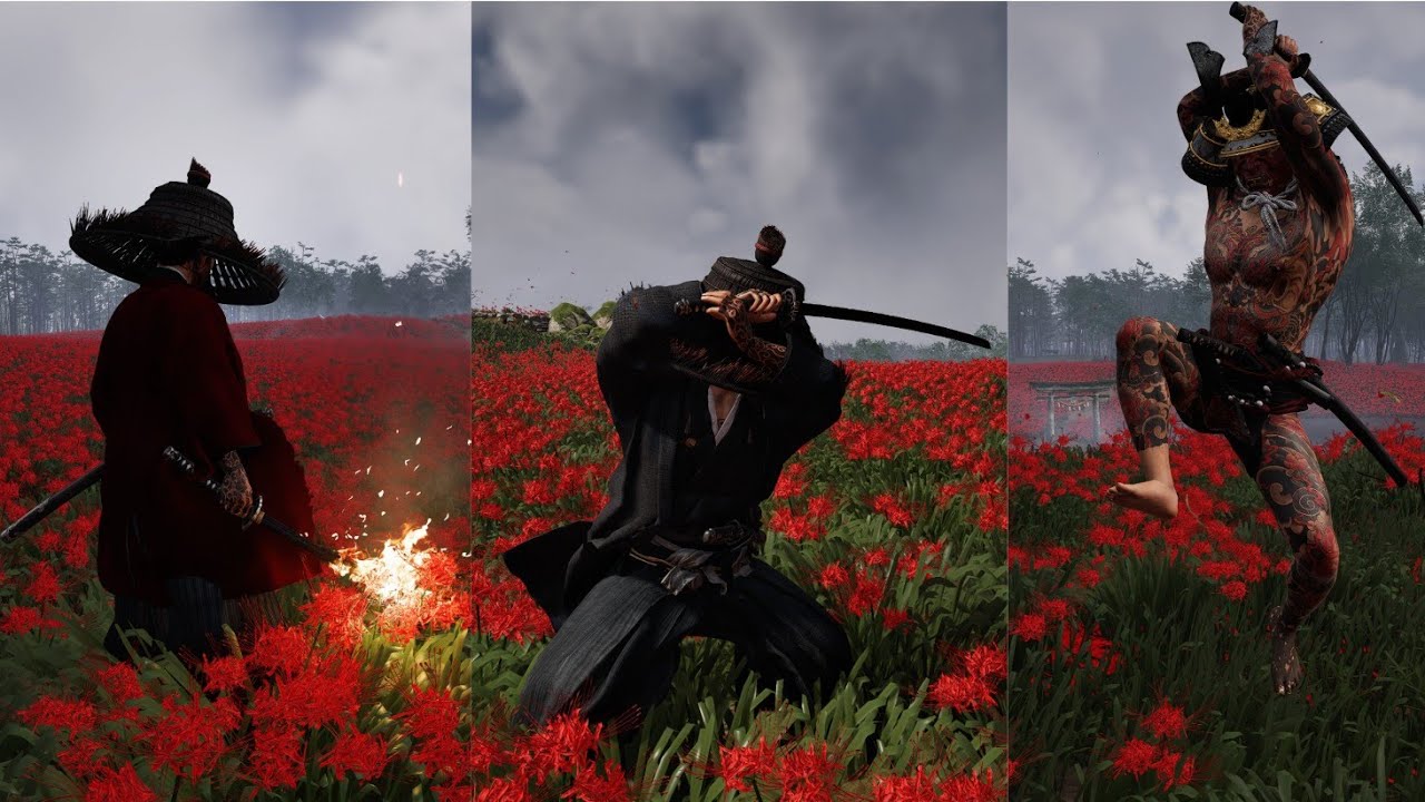 고스트 오브 쓰시마의 모든 기술