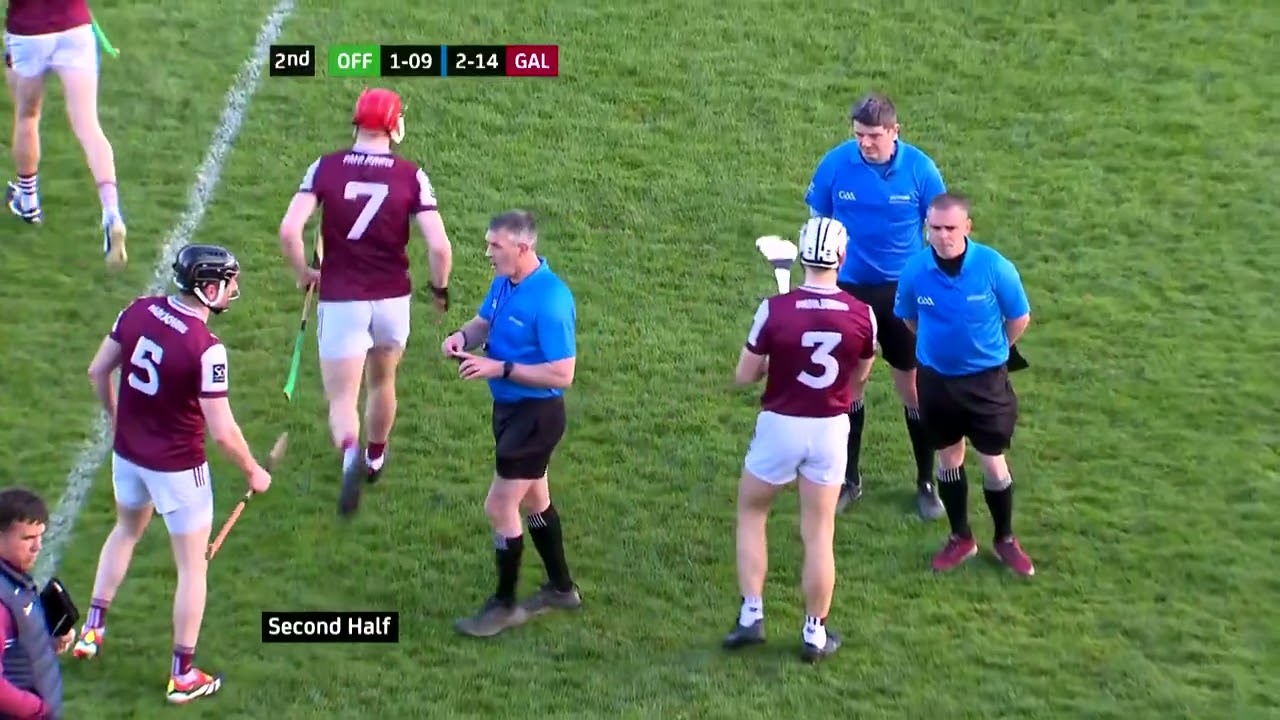 Offaly 1-14 Galway 2-25, Leinster SHC highlights, 27 April 2025 RTE