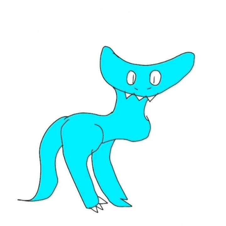 Cyan!💙 Bonekinha meme, inpiration: @rowim_animation And @Cat_purple116