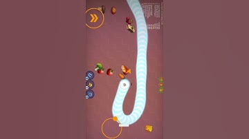 worms zone game level 4 | #shorts #short #gameplay #wormszoneio #android #androidgames