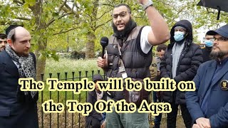 Building the Temple will Bring Peace? Jews speak to Muhammed Hijab Speakers Corner blast From Past