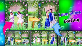 New different style love ❤video editing in kinemaster 2021 in telugu/ whats app status editing/ screenshot 5