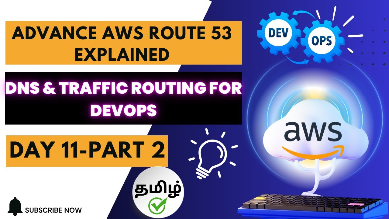 AWS Route 53: Introduction to DNS & Traffic Routing for DevOps (தமிழ் ...