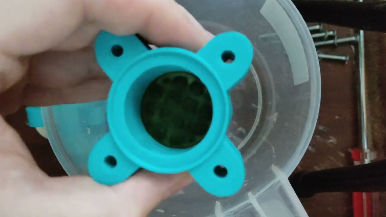 Cheap microalgae harvest device(Short Version Link In Description)