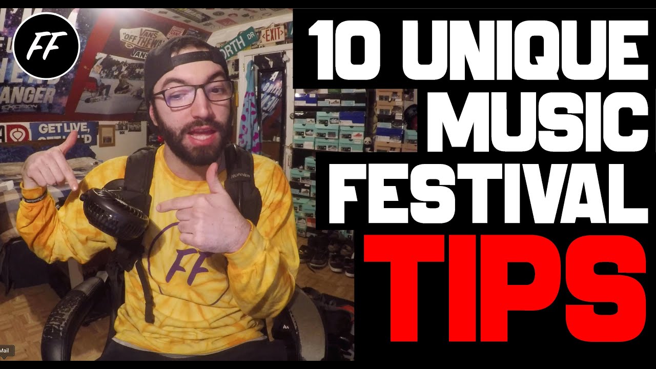 10 UNIQUE MUSIC FESTIVAL TIPS [FF PRO TIPS] - YouTube
