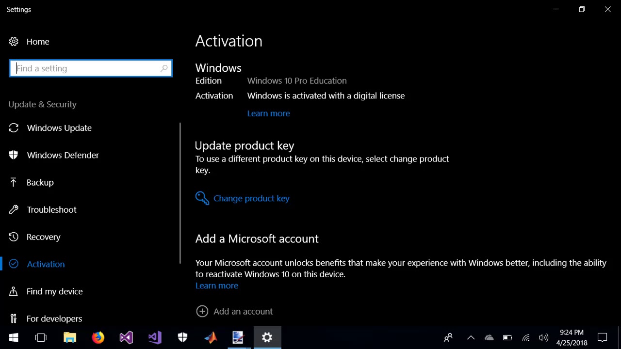 How To Link Windows 10 Digital License To Microsoft Account Haier