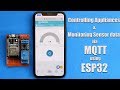 MQTT on ESP32 | Controlling Appliances and Monitoring Sensor on Ubidots | ESP32 Projects