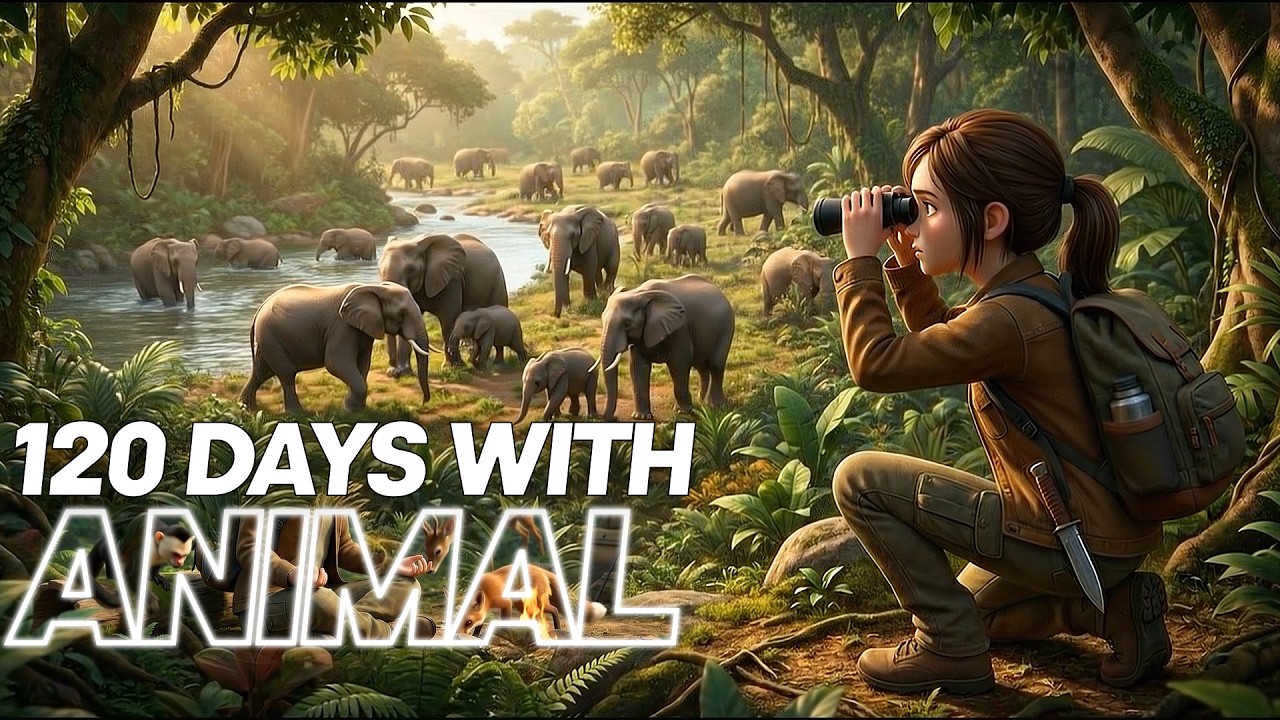 120 Days Surviving Alone Among Dangerous Wildlife | Extreme Survival Documentary Animation
