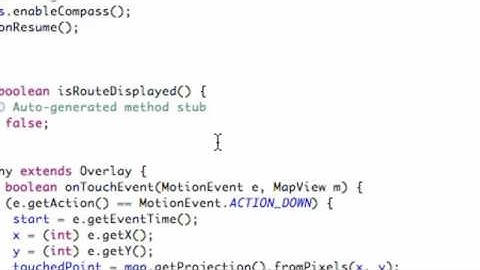 Android Application Development   140   Creating a Custom pinpoint