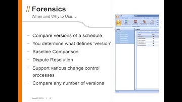 Project Forensics with Acumen Software Suite