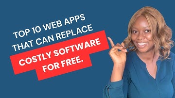 Top 10 FREE Web Apps to Replace Expensive Software