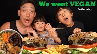 FAMILY MUKBANG! This is Vegan?! by The CrunchBros 21,925 views 2 months ago 12 minutes, 32 seconds