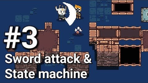 2D Godot 4.1 Rpg - 3 - Sword & state machine