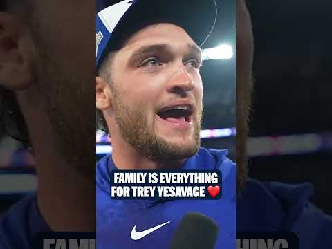 Emotions came pouring out for Trey Yesavage after his stellar performance in front of his family 🥹