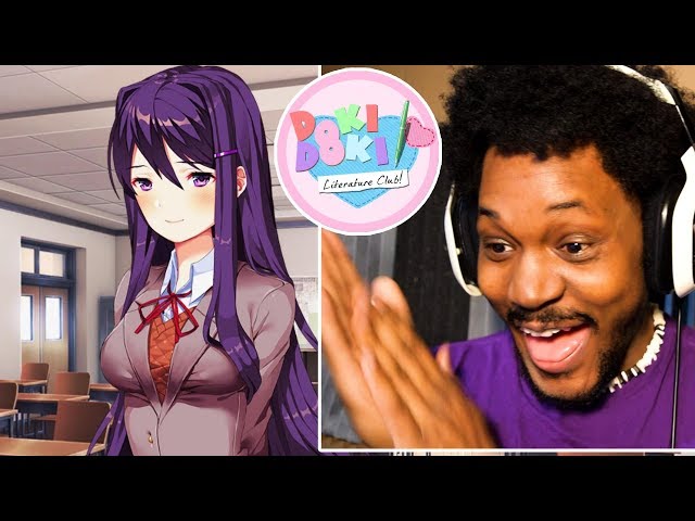 WHY.. WHY DID YOU MAKE ME PLAY THIS GAME | Doki Doki Literature Club class=