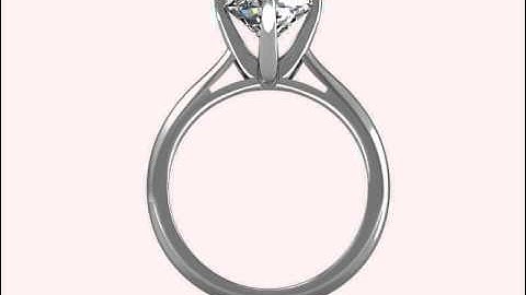 3DM Diamond Ring U012 3D model from CGTrader.com